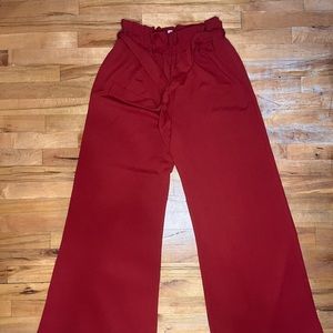 Paperbag Wide leg Pants